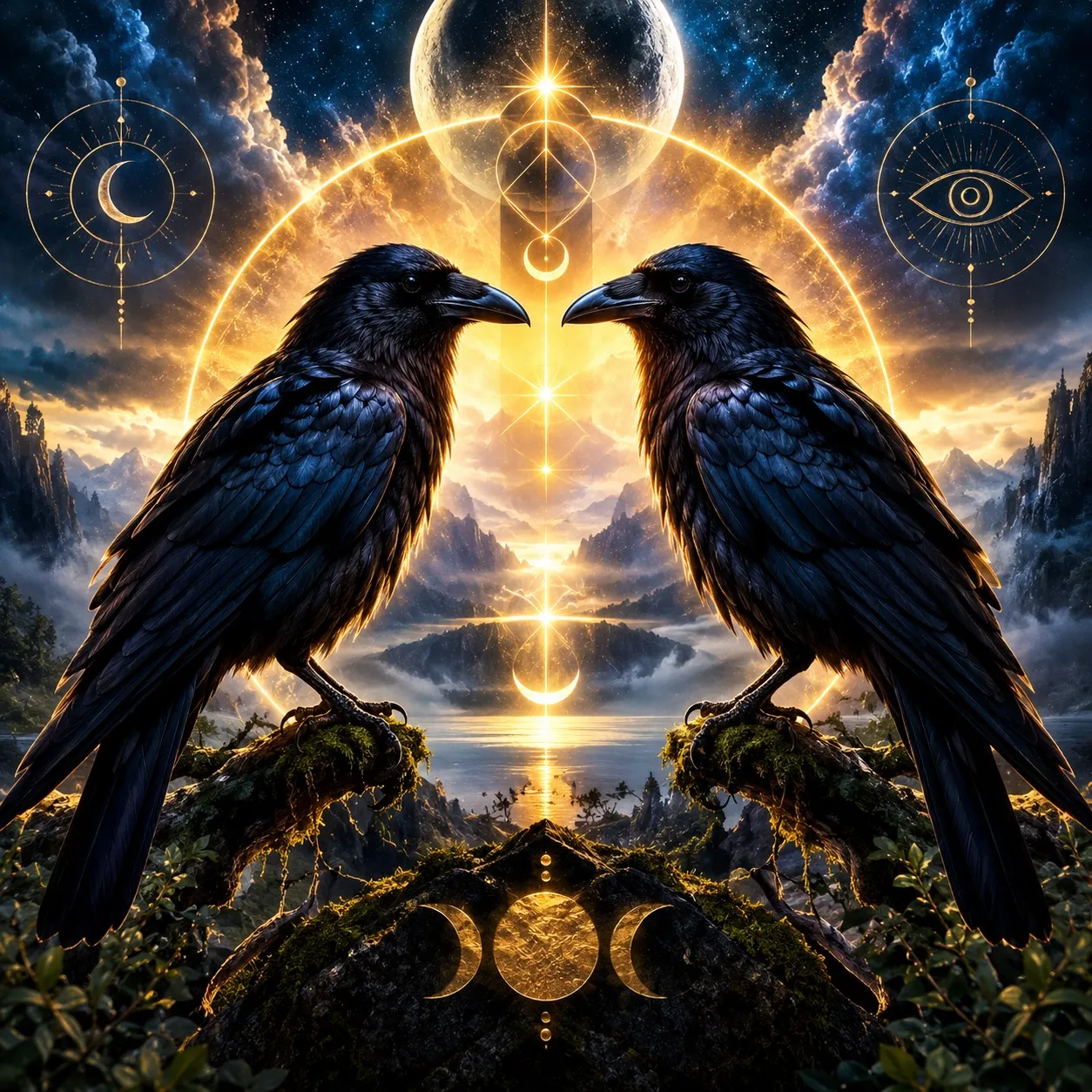 2 Crows Spiritual Meaning and Symbolism