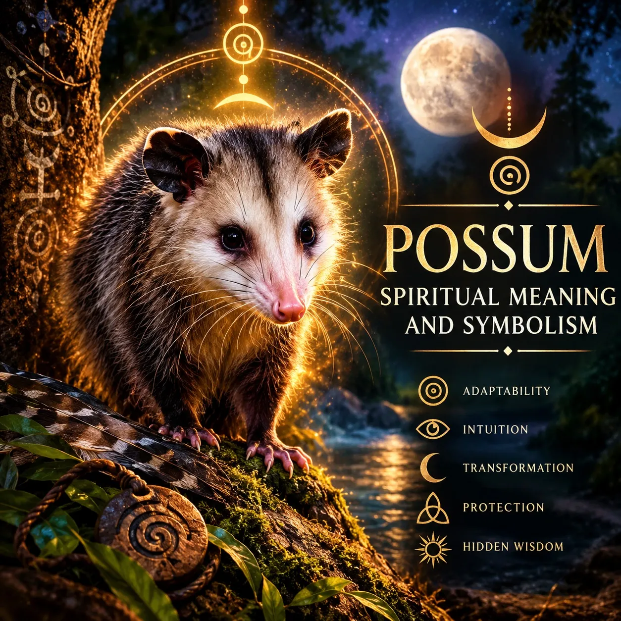 Possum Spiritual Meaning and Symbolism