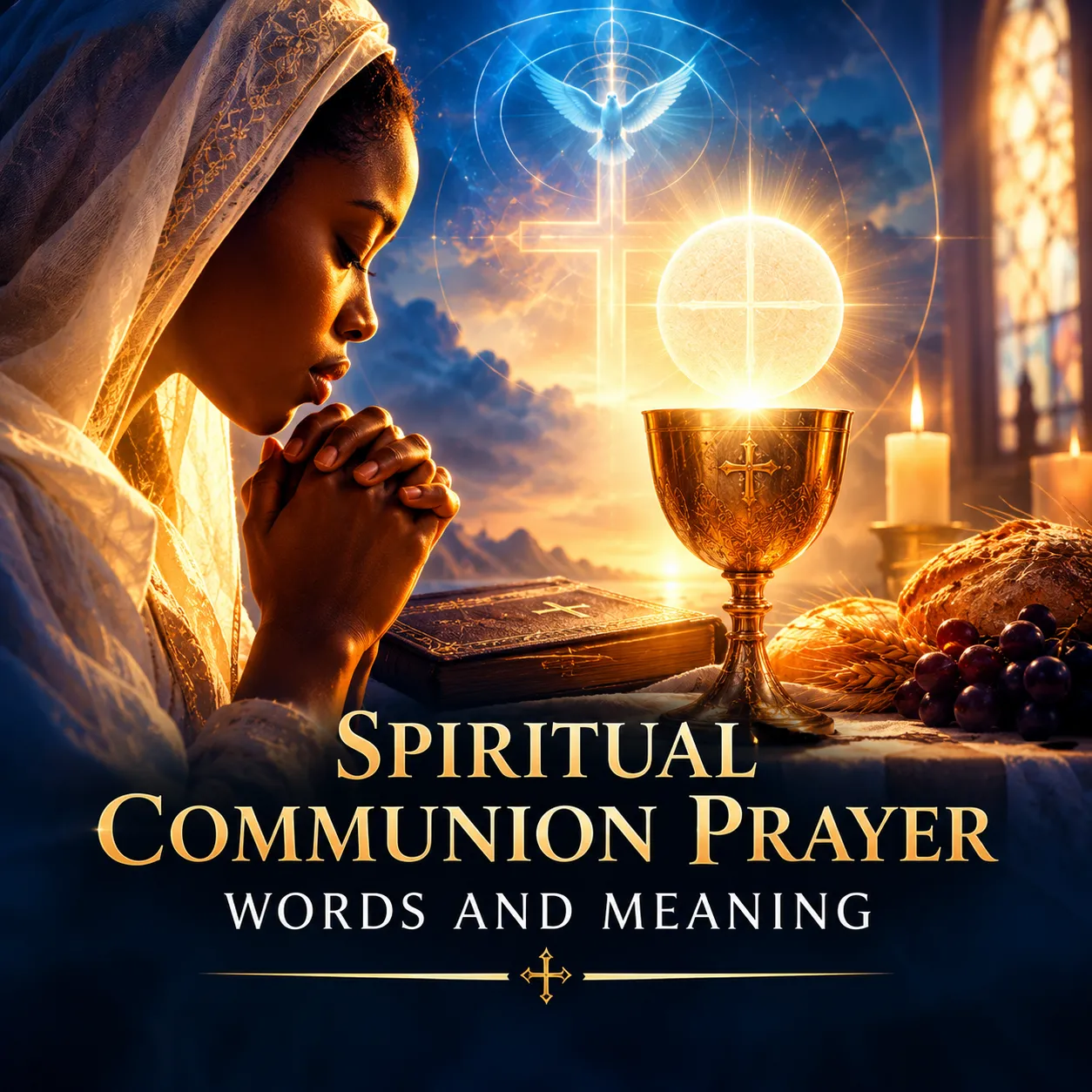Spiritual Communion Prayer: Words and Meaning