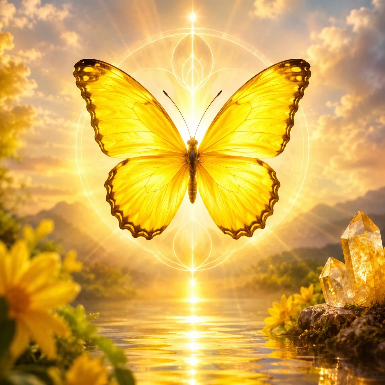 Yellow Butterfly Spiritual Meaning
