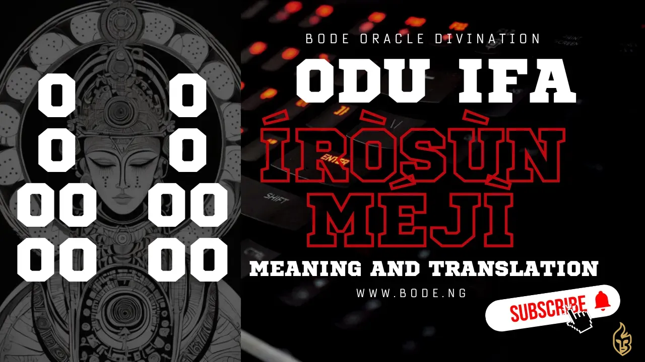 Odu Irosun Meji: Meaning & Interpretation