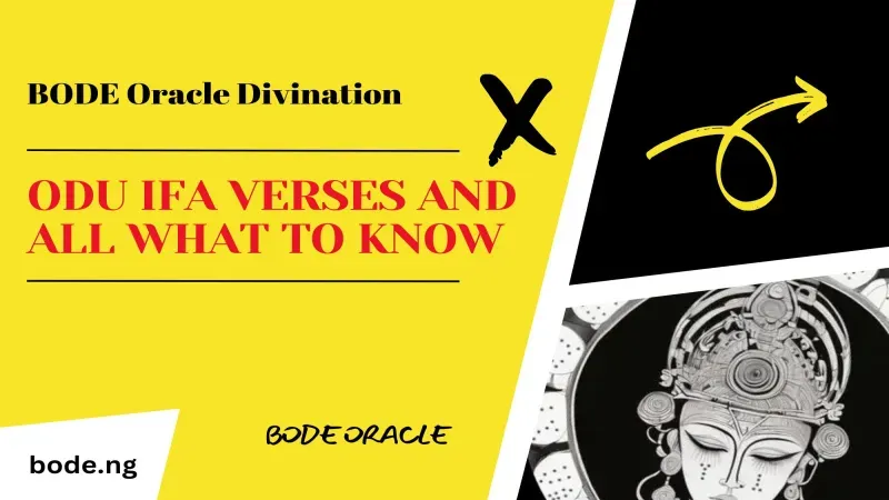 Odu Ifa Verses: Complete Guide & Meanings
