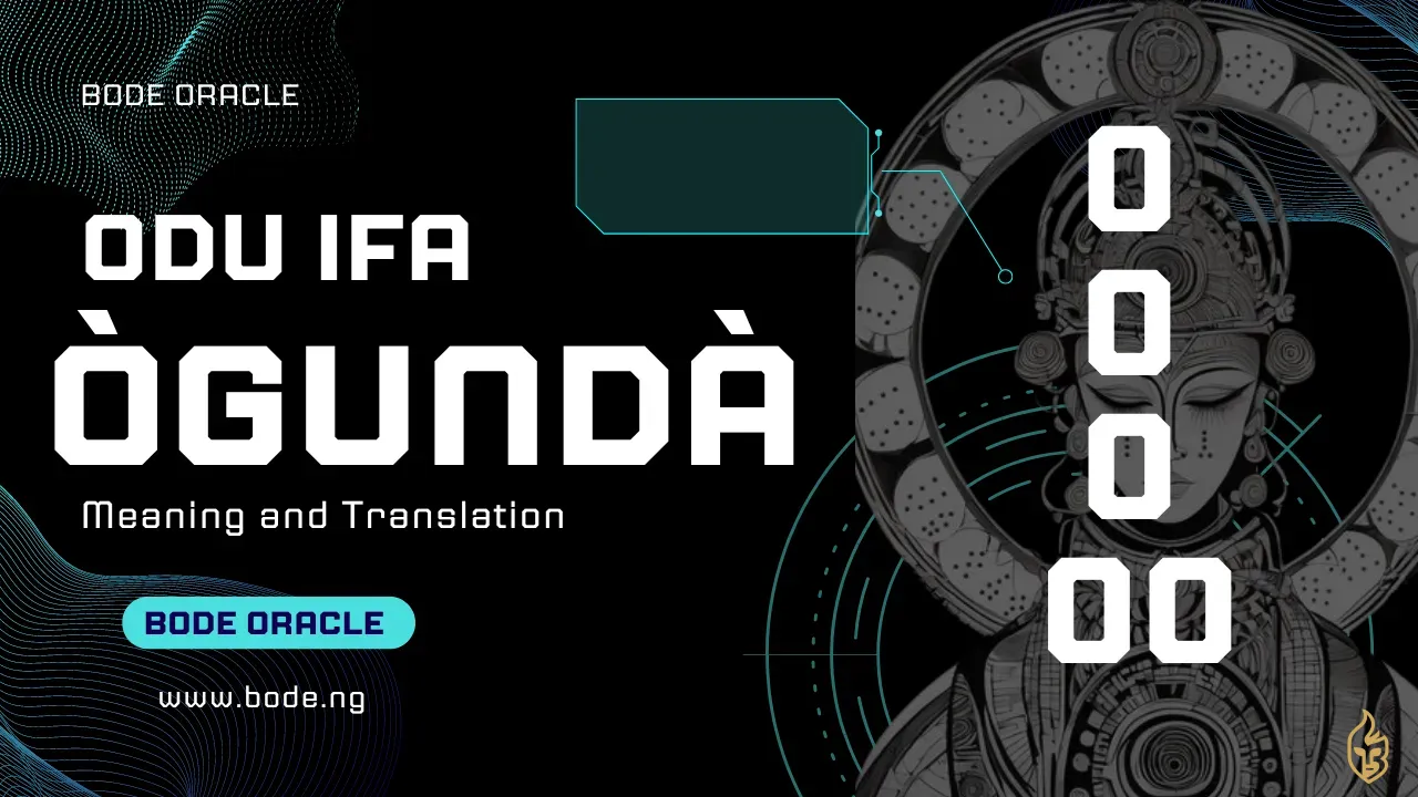 Odu Ogunda: Meaning, Iron & Symbolism