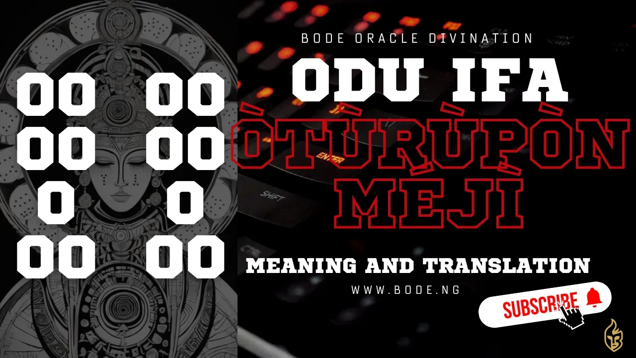 Odu Oturupon Meji: Meaning & Interpretation