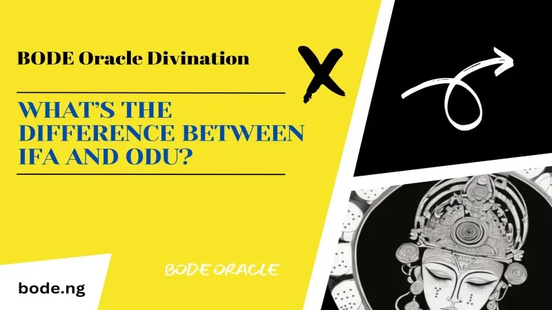 Ifa vs Odu: What Is the Difference?