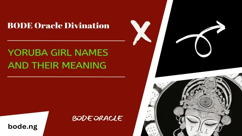 Yoruba Girl Names and Their Meanings